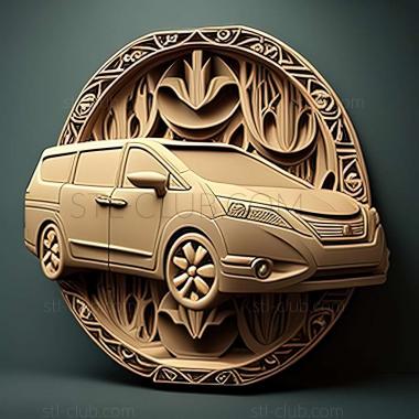 3D модель Nissan Quest (STL)